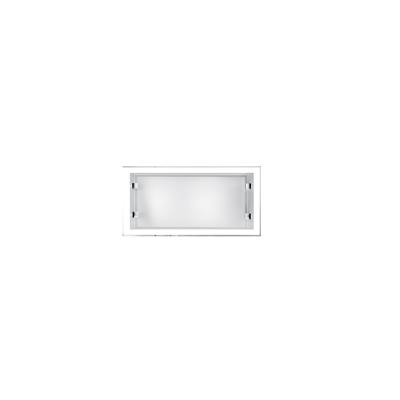 APPLIQUE VETRO BIANCO
